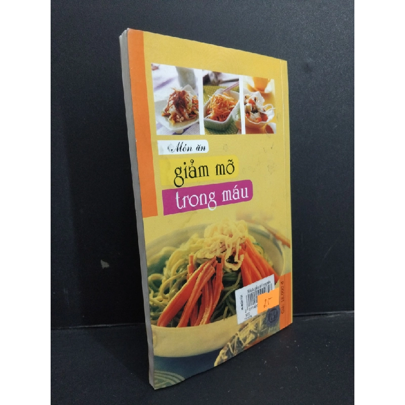 Món ăn giảm mỡ trong máu mới 80% ố ẩm 2007 HCM1001 Nguyễn Kim Dân SỨC KHỎE - THỂ THAO 370374