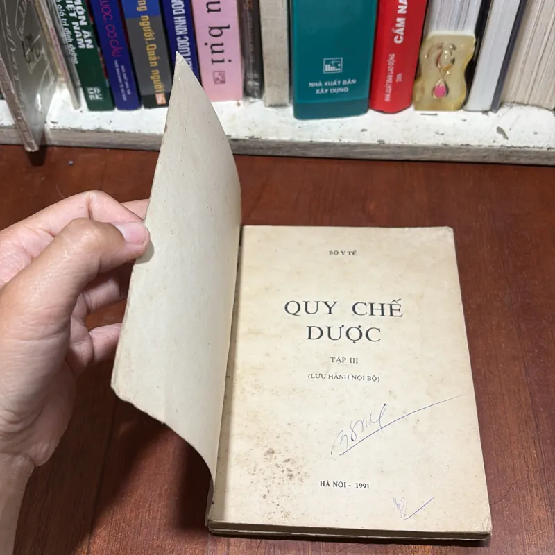 II Sách Y: Quy Chế Dược (Quyển 3) - Bộ Y Tế - 1991 798007