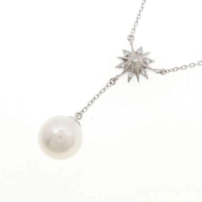 K18WG Dây chuyền ngọc trai Akoya 7.7mm - Hàng hiệu Chính hãng 861189