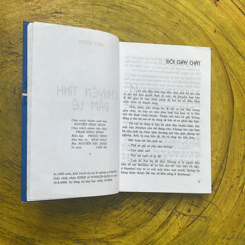 CHUYỆN TÌNH ĐẪM LỆ- AZIT NEXIN 709581