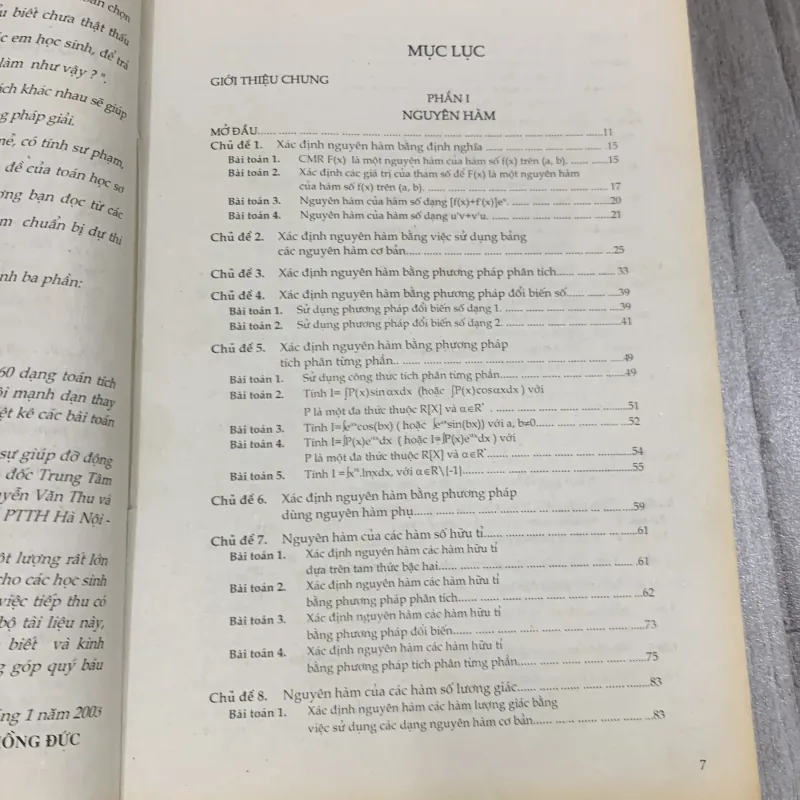 Phương pháp giải toán tích phân. 7b1 756438