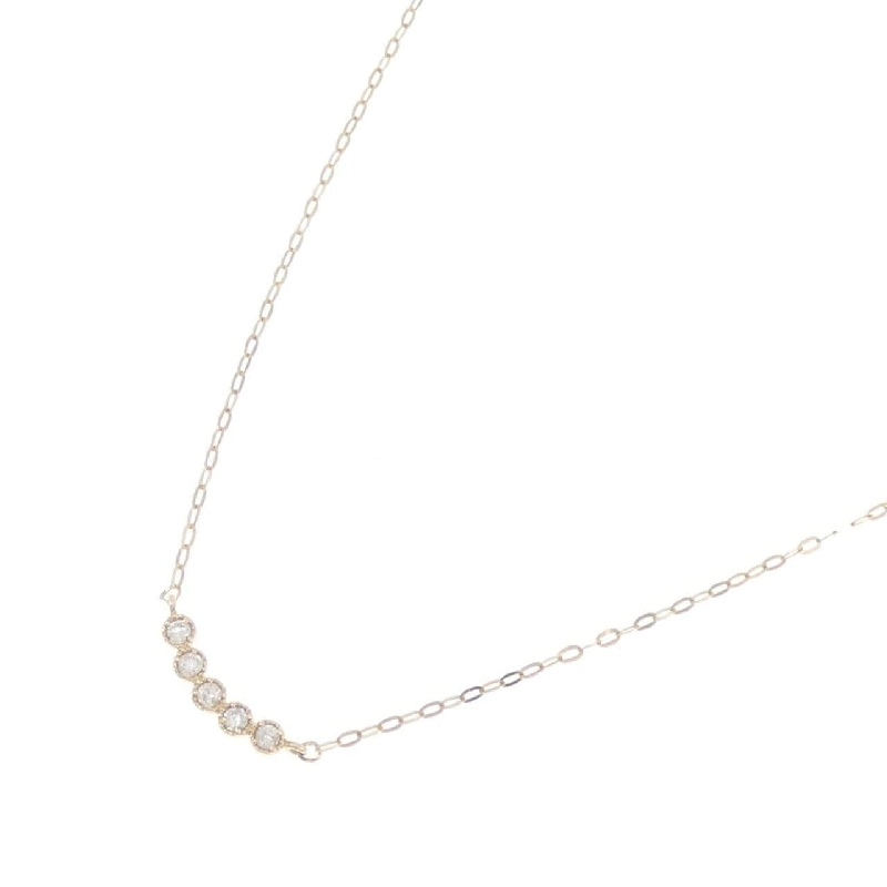 K10YG Dây chuyền kim cương 0.07CT - Hàng hiệu Authentic 861156