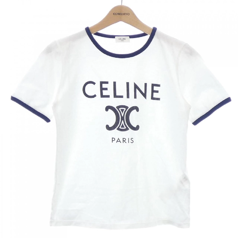 Áo thun CELINE CELINE PARIS T-shirt TRIOMPHE 2X872671Q - Hàng hiệu Chính hãng 824125