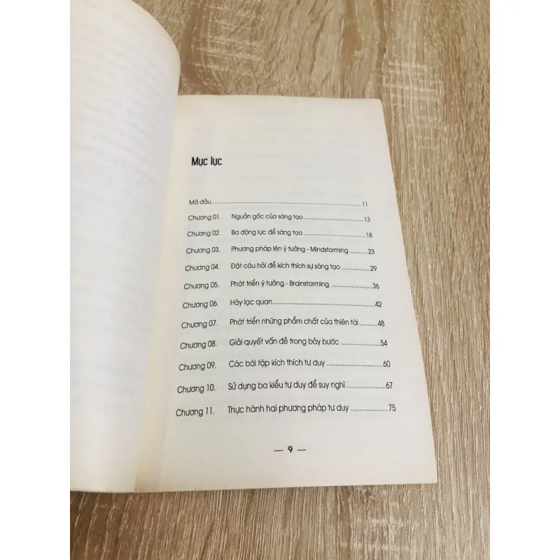 THUẬT SÁNG TẠO VÀ GIẢI QUYẾT VẤN ĐỀ  1004700