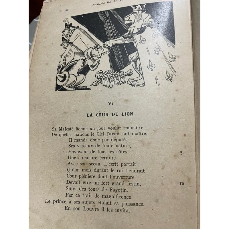 Ngụ ngôn La Fontaine , tiếng Pháp 559339
