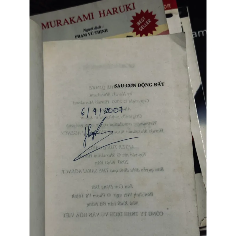 Combo 5c Haruki Murakami (đọc mô tả) 759347