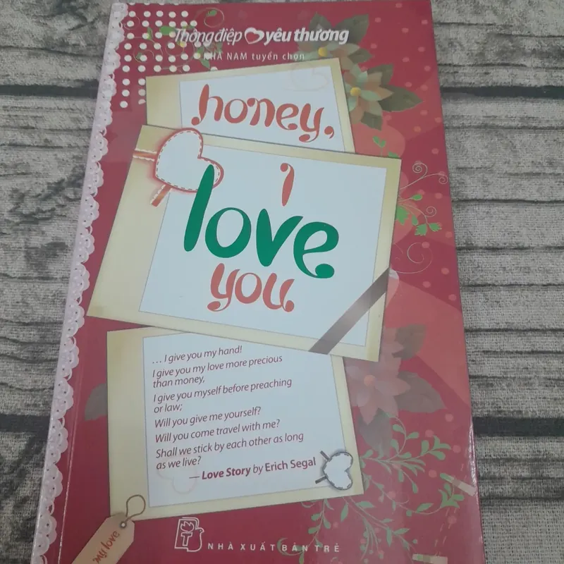 Sách Thông điệp yêu thương .I Love You - song ngữ Anh Việt.  Nhã Nam tuyển chọn 693028