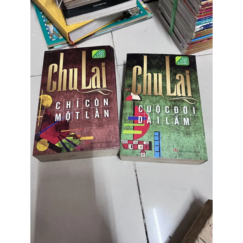 2 cuốn sách của tác giả chu lai  707199