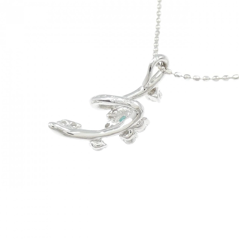 K18WG Tourmaline Necklace 0.04CT - Hàng hiệu Authentic 860248