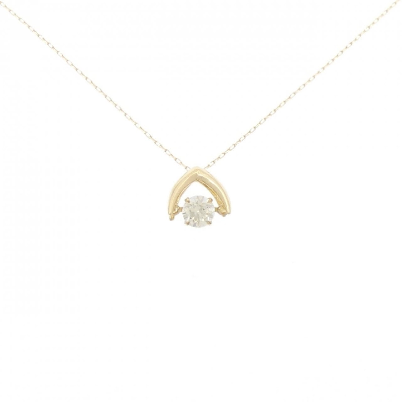 K18YG Dây chuyền kim cương 0.33CT - Hàng hiệu Chính hãng 862332