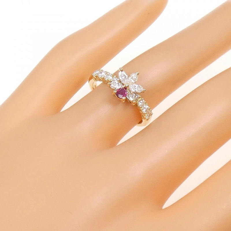 Nhẫn ruby 750YG 672188