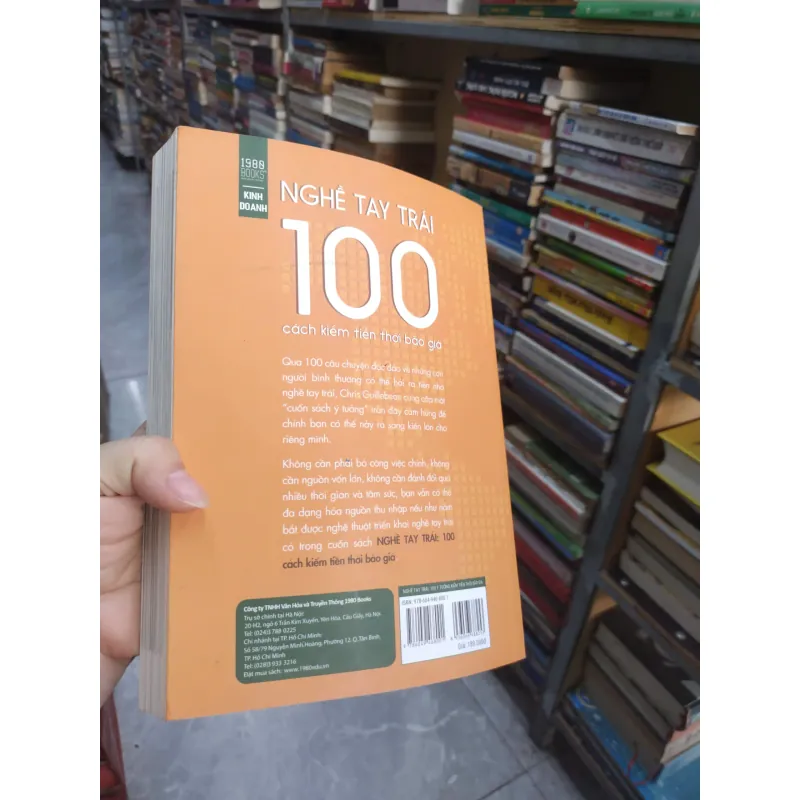 Sách: Nghề tay trái - 100 cách kiếm tiền thời bão giá (B1) 716370