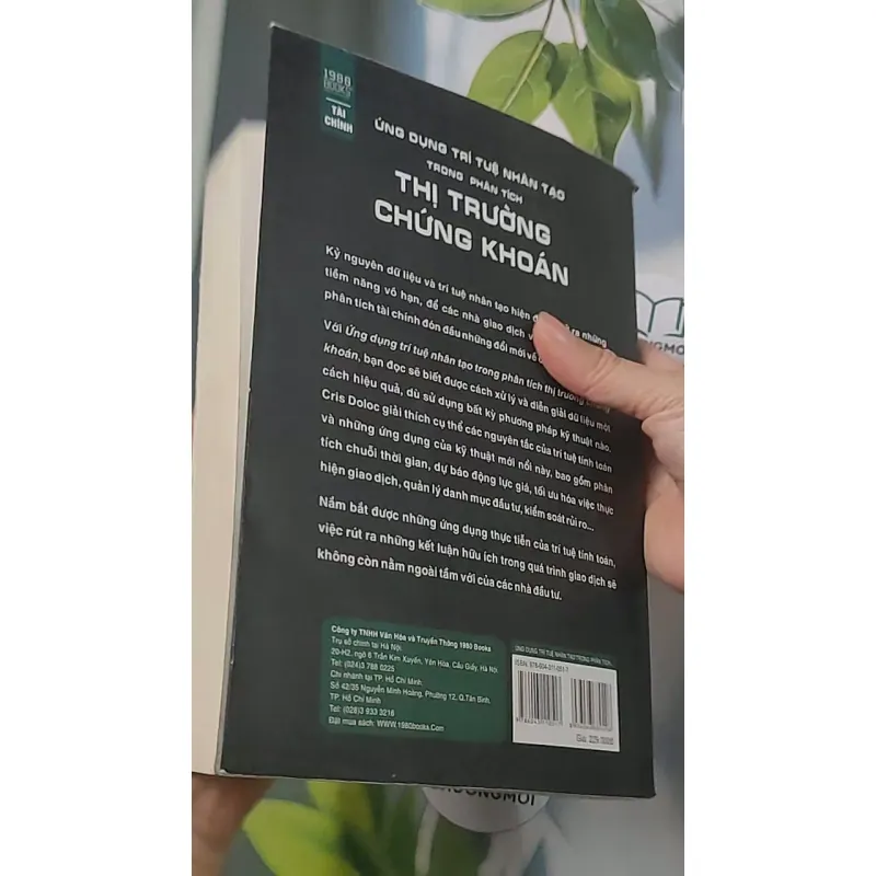 [MIỄN PHÍ BỌC SÁCH] Ứng dụng trí tuệ nhân tạo trong phân tích thị trường chứng khoán - Cr 688432