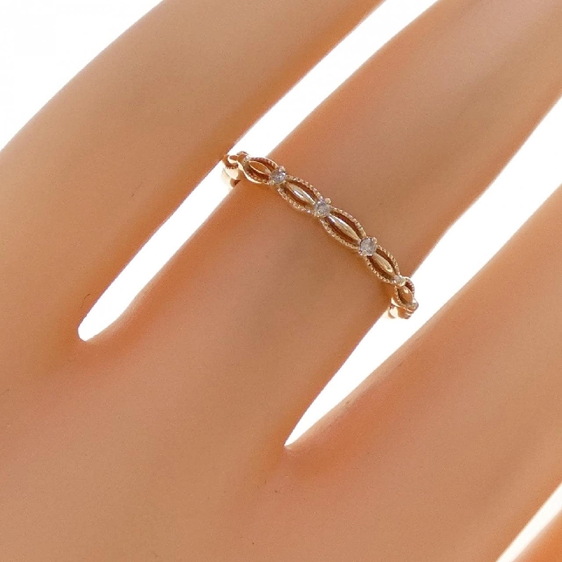 Nhẫn kim cương Agat 0.02CT - Hàng hiệu Authentic 837115