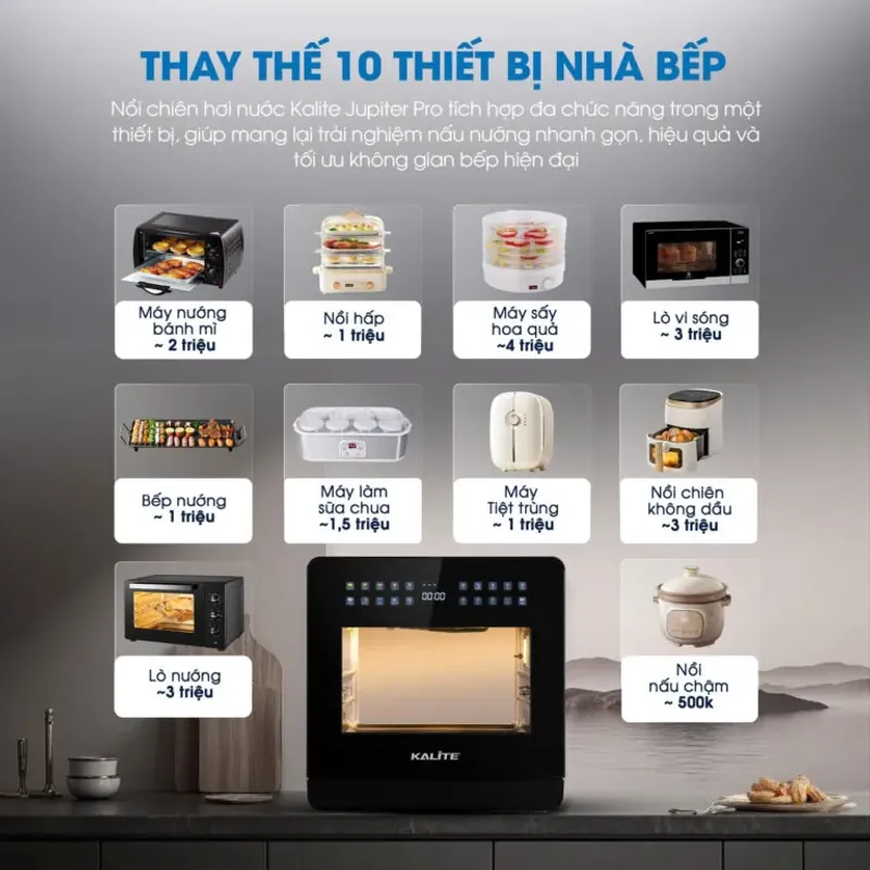 🔥 Nướng gà không khô, không ngán dầu – Nồi chiên hơi nước 18L cho cả nhà 797247