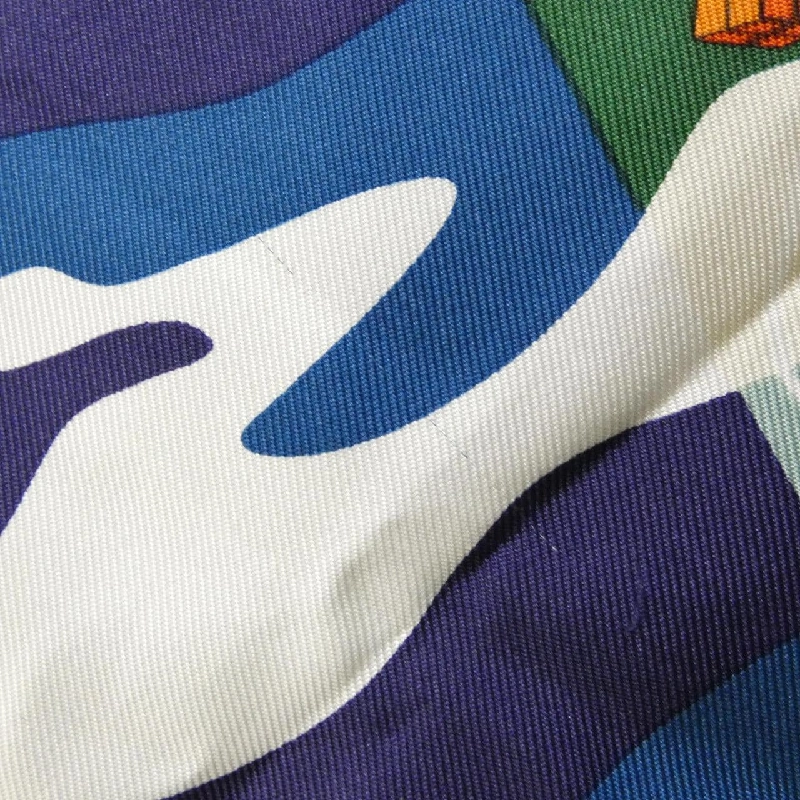 Khăn lụa Hermès SPACE SHOPPING AU FAUBOURG - Hàng hiệu Authentic 807416