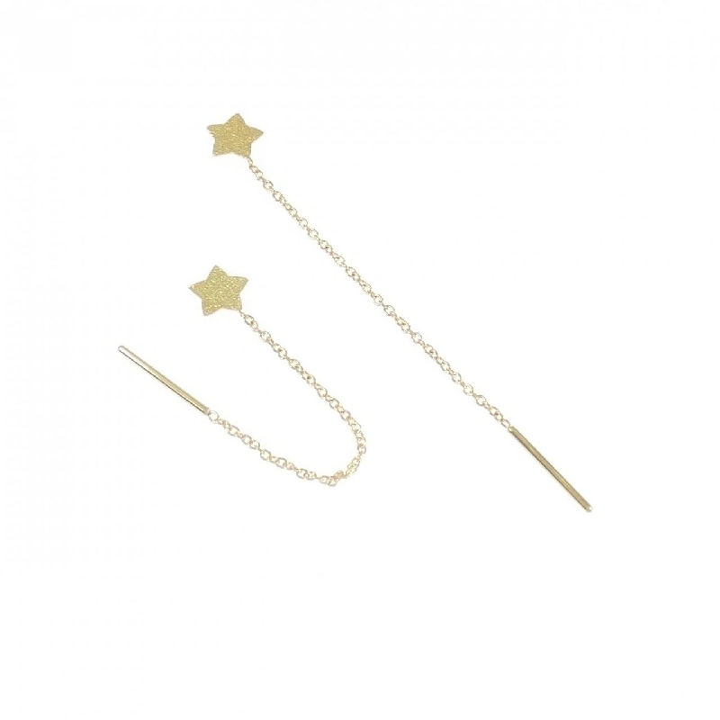 K18YG Bông tai hình sao - Hàng hiệu Chính hãng 867004