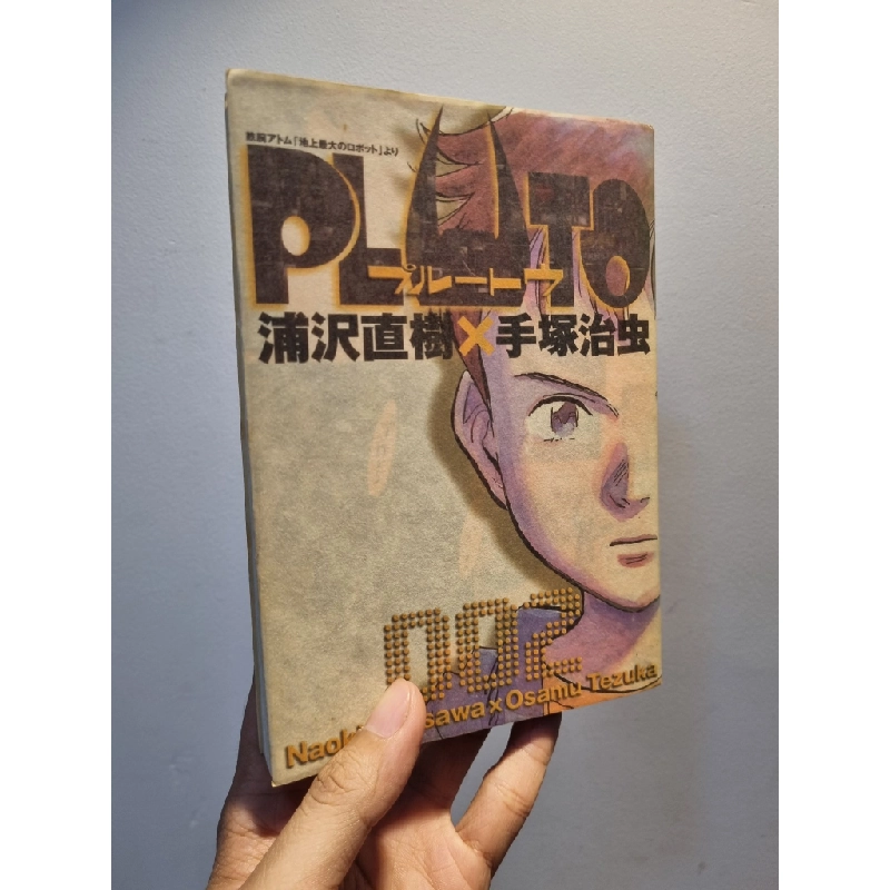 Sách tiếng Nhật 119 : Manga Pluto - Naoki Urasawa x Osamu Tezuka (Bán lẻ) 193246