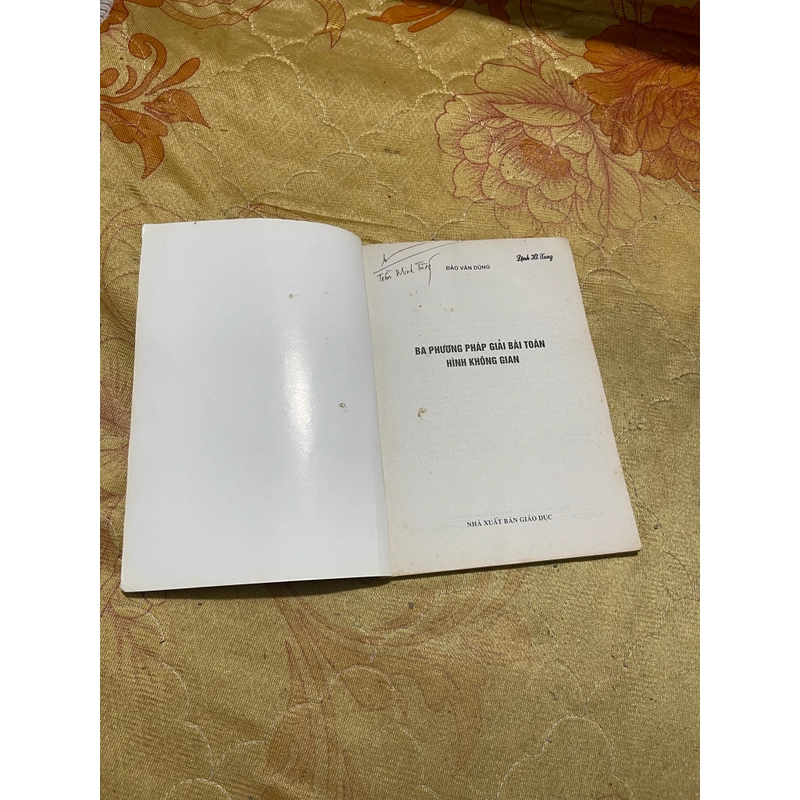 BA PHƯƠNG PHÁP GIẢI BÀI TOÁN HÌNH KHÔNG GIAN- ĐÀO VĂN DŨNG 542182