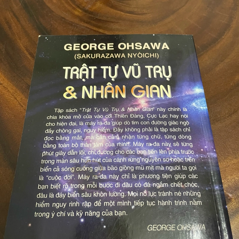 [Có Chữ Ký Ngô Ánh Tuyết] - II Tựa sách: Trật Tự Vũ Trụ & Nhân Gian - George Ohsawa - 2020 443384
