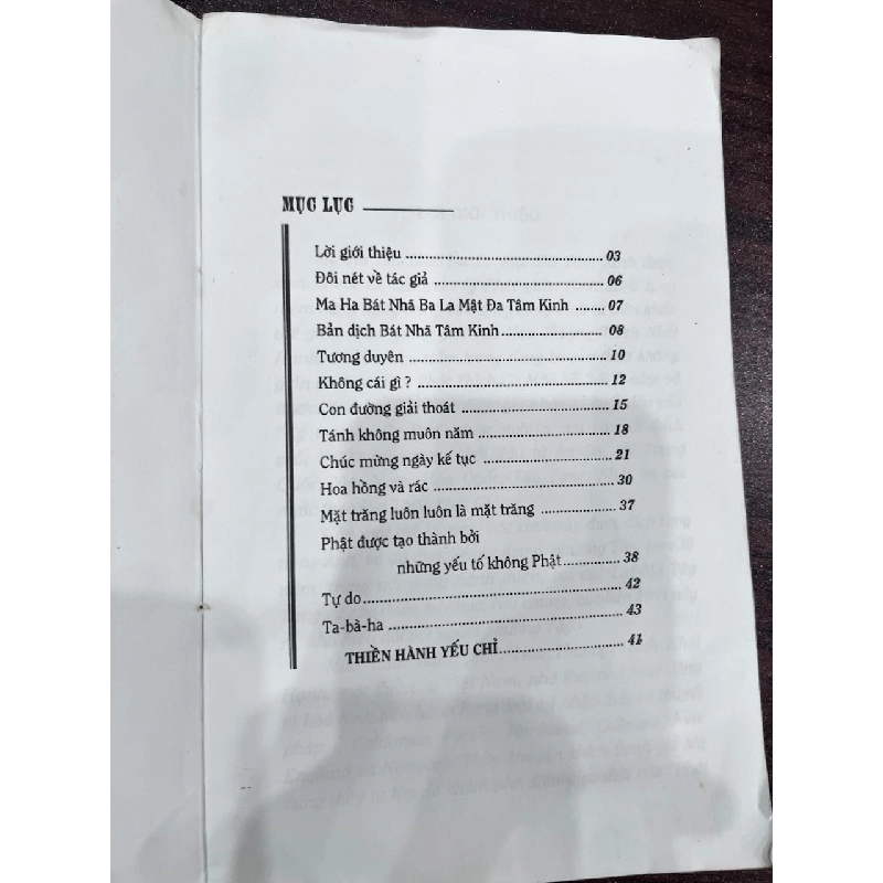 Bát Nhã Ba La Mật Đa Tâm Kinh Diễn Giải - Thích Nhất Hạnh 934224