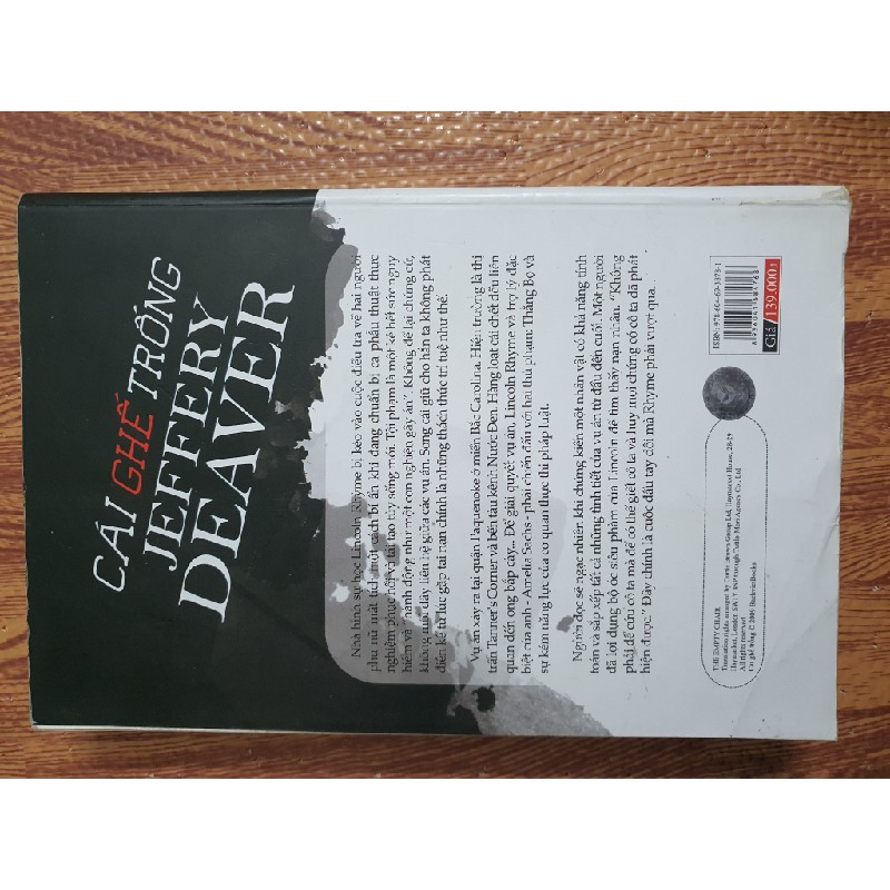 Cái ghế trống - Jeffery Deaver 46631