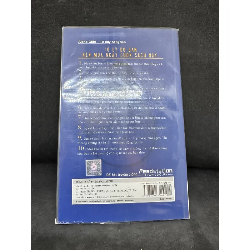 [Phiên Chợ Sách Cũ] Mỗi Ngày 10 Ý Tưởng - Rèn Luyện Cơ Bắp Sáng Tạo - Claudia Azula Altucher 2804, 2017 445723