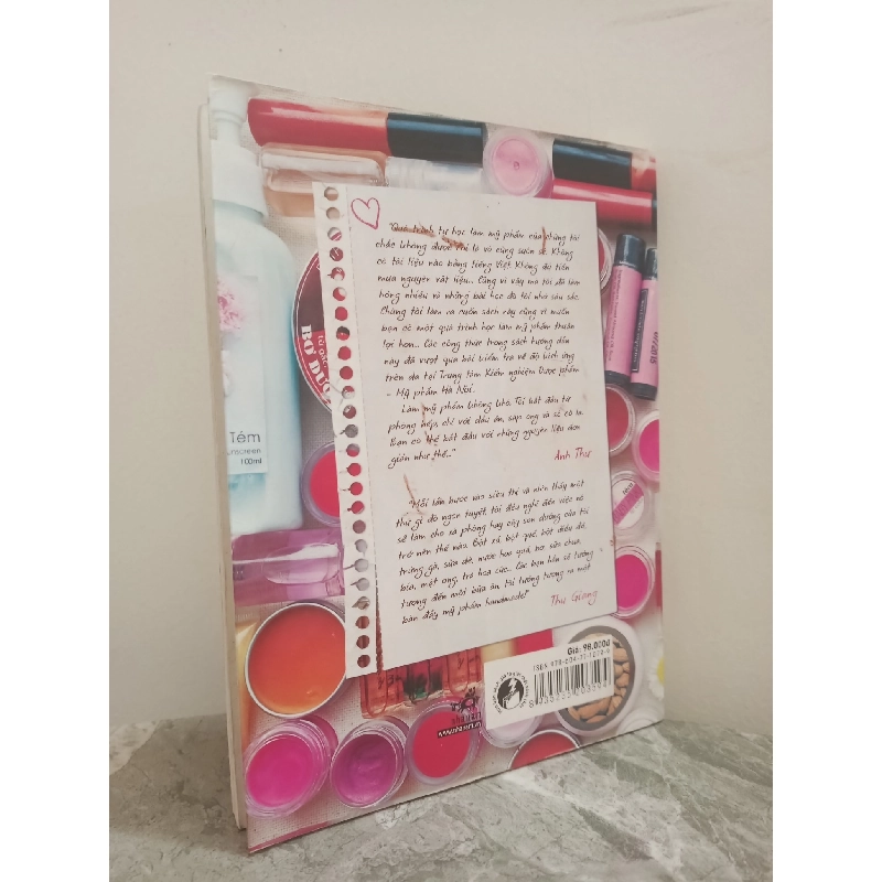 [Phiên Chợ Sách Cũ] Tự Làm Mỹ Phẩm (2015) - Anh Thư, Thu Giang S0612 722682