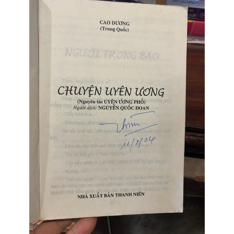 CHUYỆN UYÊN ƯƠNG (NGUYÊN TÁC UYÊN ƯƠNG PHỔ) 463220