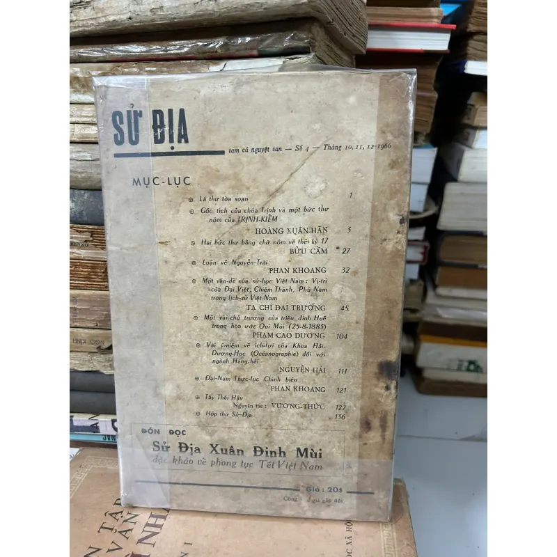 Sử Địa – số 4 (1966) – Nhóm giáo sư & sinh viên Đại học Sư phạm Sài Gòn 758847