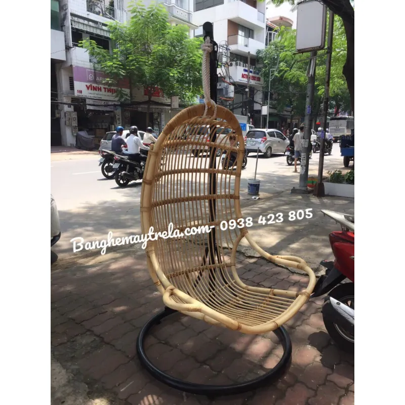 Xích đu mây ban công 792495