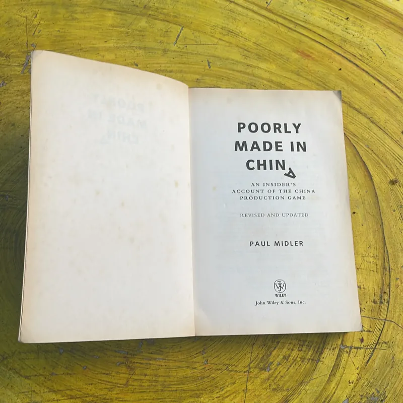 POORLY MADE IN CHINA- PAUL MIDLER 736663