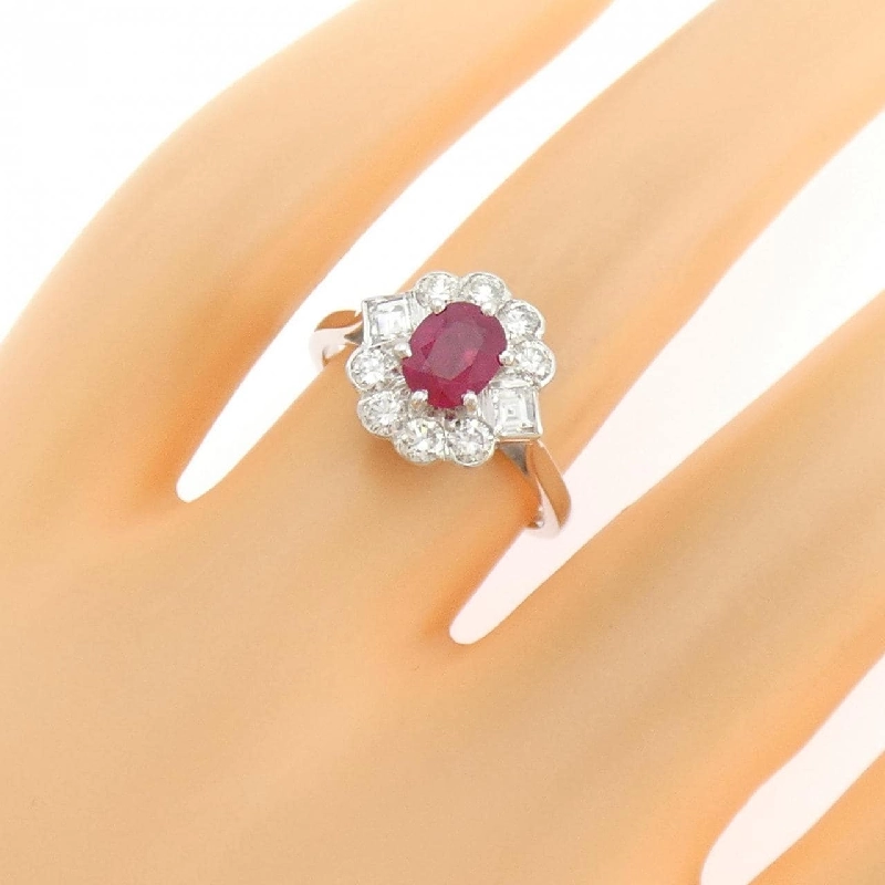 Nhẫn Ruby 750WG - Hàng hiệu Chính hãng 849335