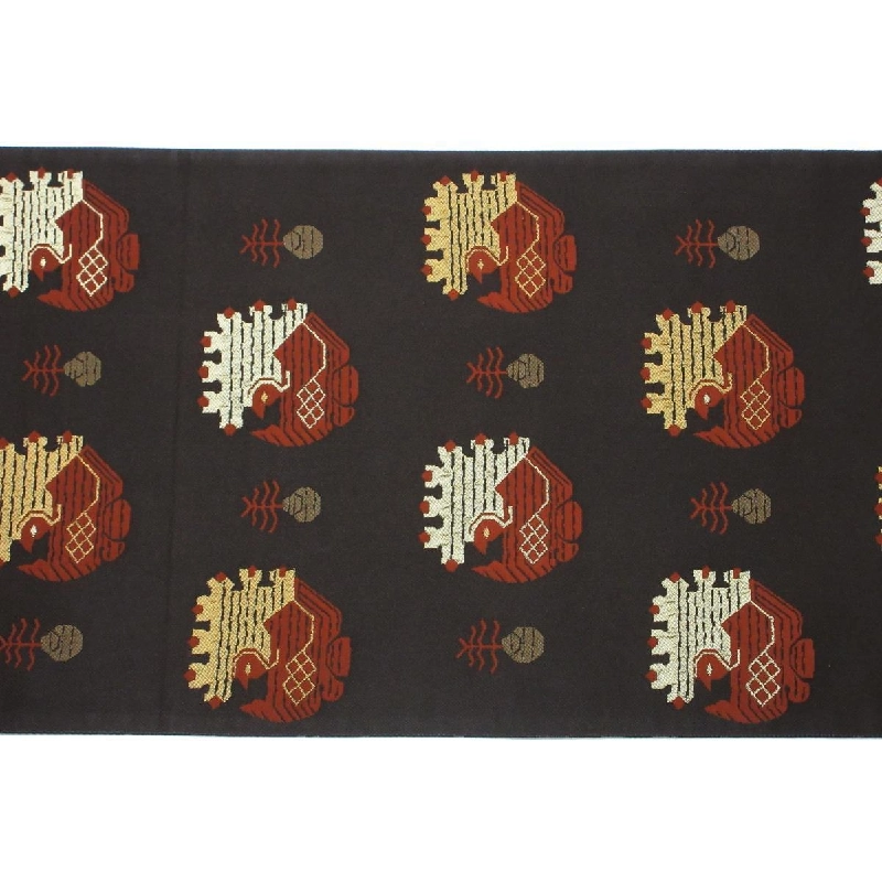 Đai lưng toàn bộ họa tiết hai mặt - Hàng hiệu Authentic 873357