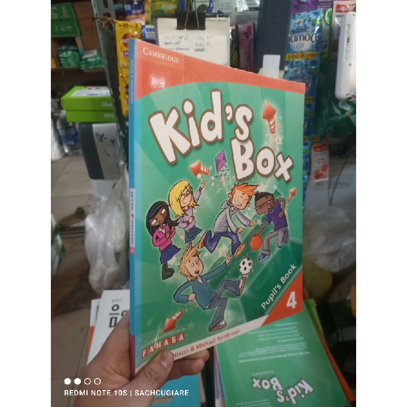 Kid's Box 4 có sách bài tập Sách tự học tiếng Anh HCM2702 930212