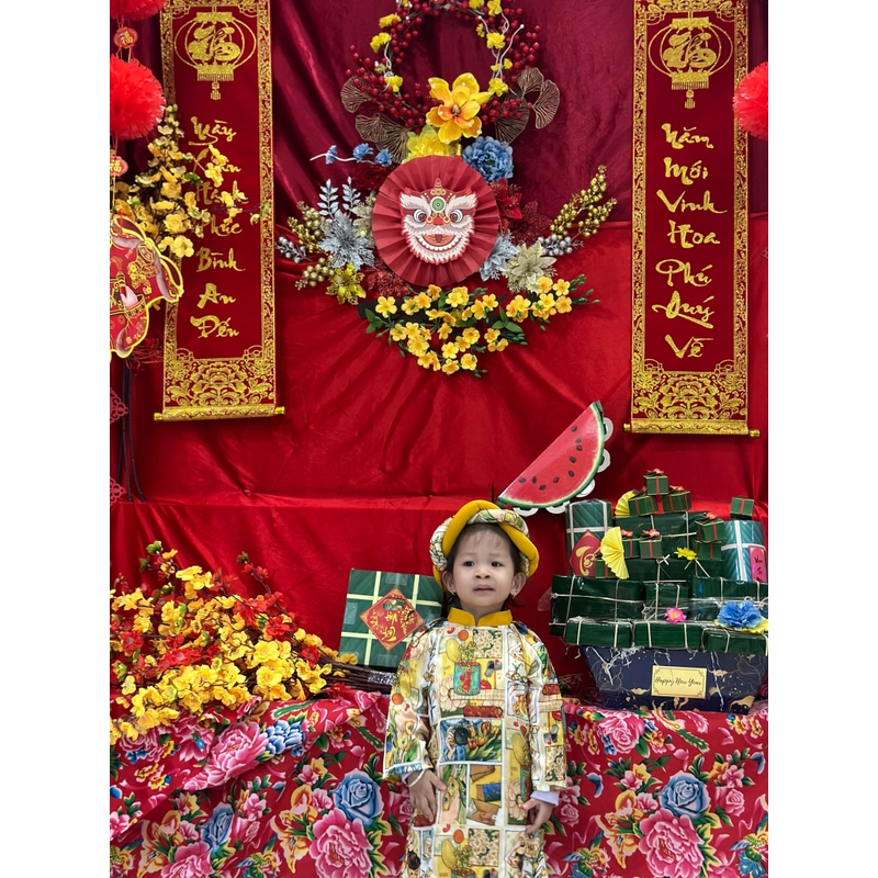 Áo dài xinh cho bé 522610