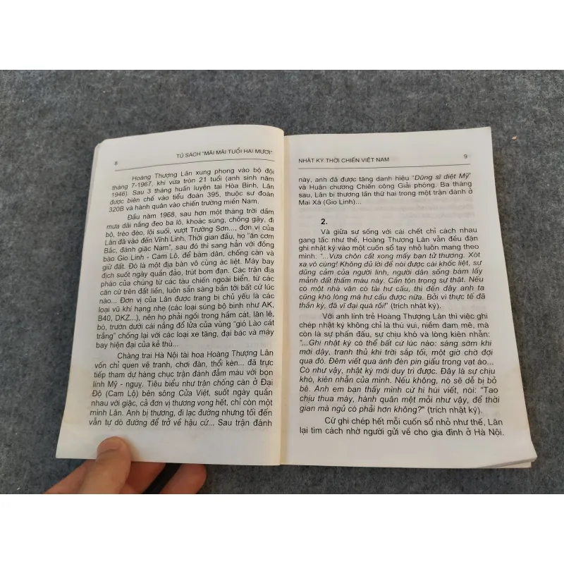 TÀI HOA RA TRẬN. NHẬT KÝ CỦA LIỆT SĨ HOÀNG THƯỢNG LÂN 697713