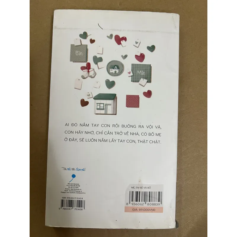 Mẹ Em Bé & Bố (sách có gãy gáy, chưa bụg trang) 1022563