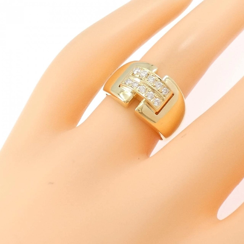 Nhẫn kim cương K18YG 0.20CT - Hàng hiệu Authentic 852884