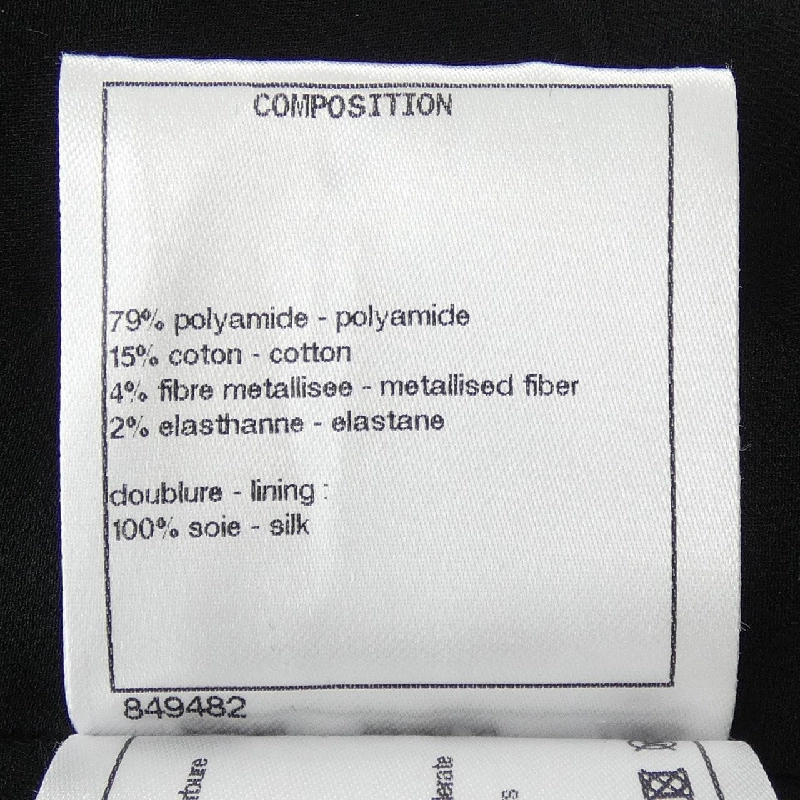 CHANEL P71829V63372 22C Áo khoác không cổ - Hàng hiệu Chính hãng 821641