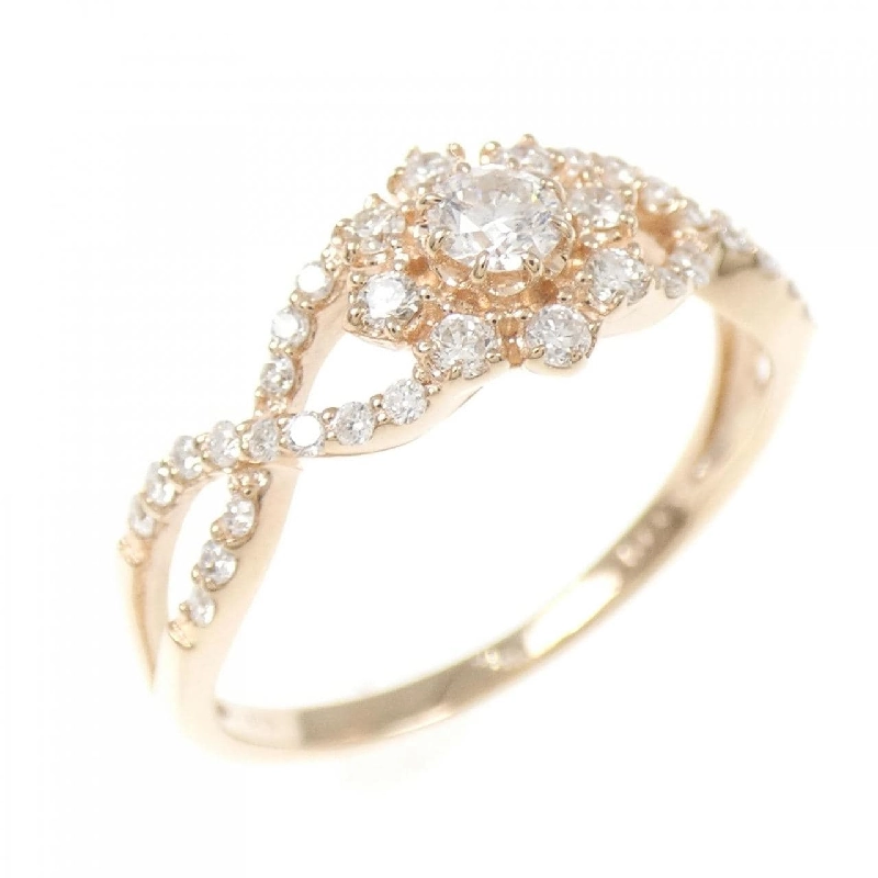 Nhẫn kim cương K18PG 0.110CT - Hàng hiệu Authentic 848585