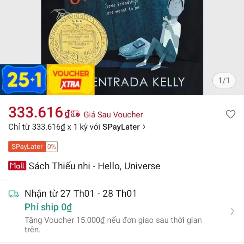 Sách lời chào từ vũ trụ - Hello Universe của Erin Entrada Kelly  784757