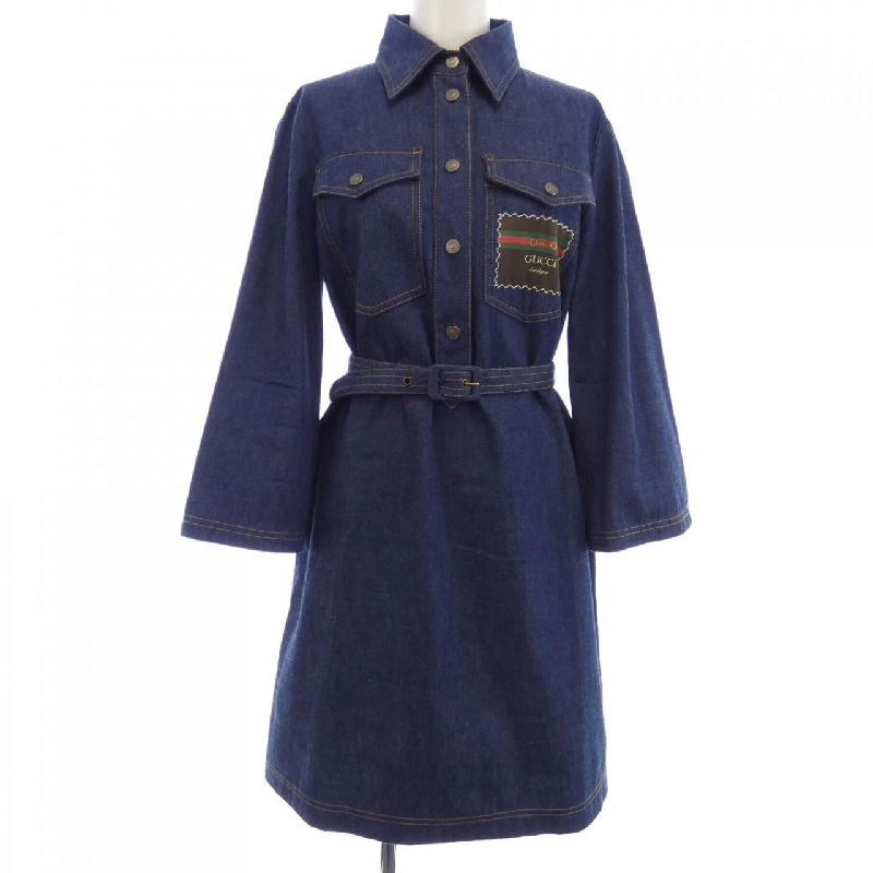 【Đối tượng phiếu giảm giá】Gucci GUCCI Váy liền 650273