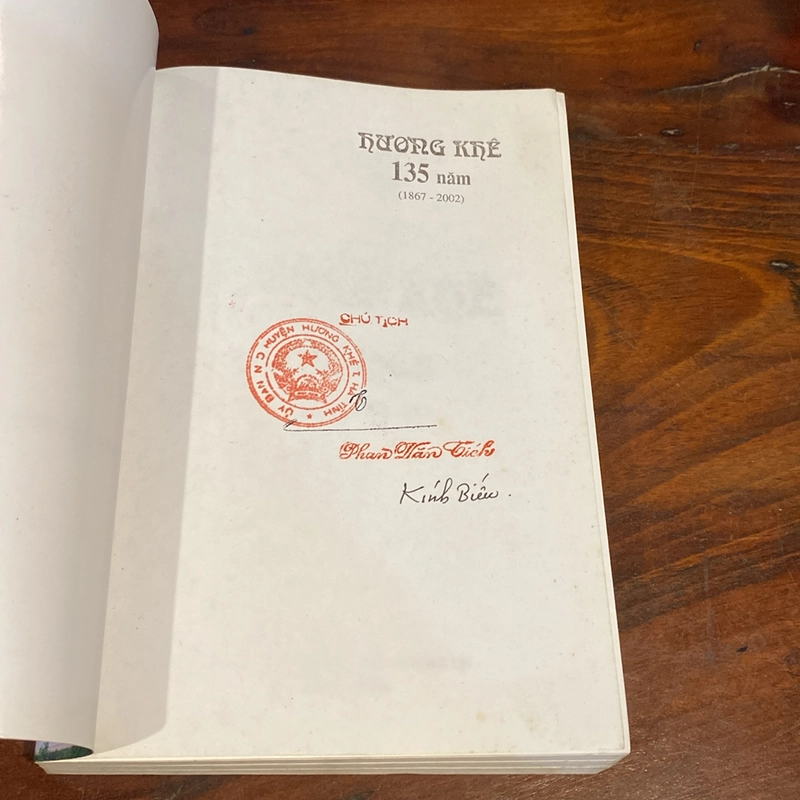 HƯƠNG KHÊ 13 NĂM (1867-2002) 472695