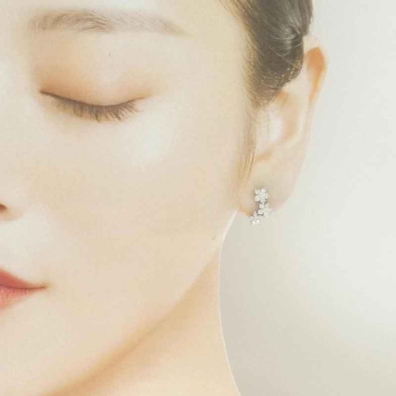 PT900 Bông tai Kim cương Hoa 0.80CT - Hàng hiệu Chính hãng 867949