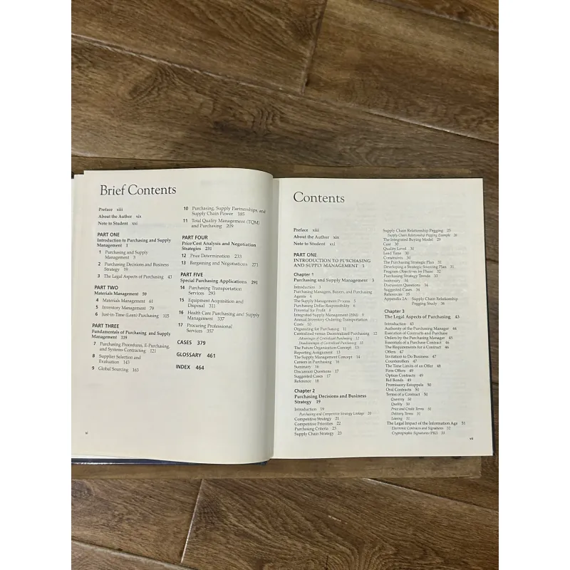 Purchasing and Supply Management - W.C.Bentor, Jr. 750712