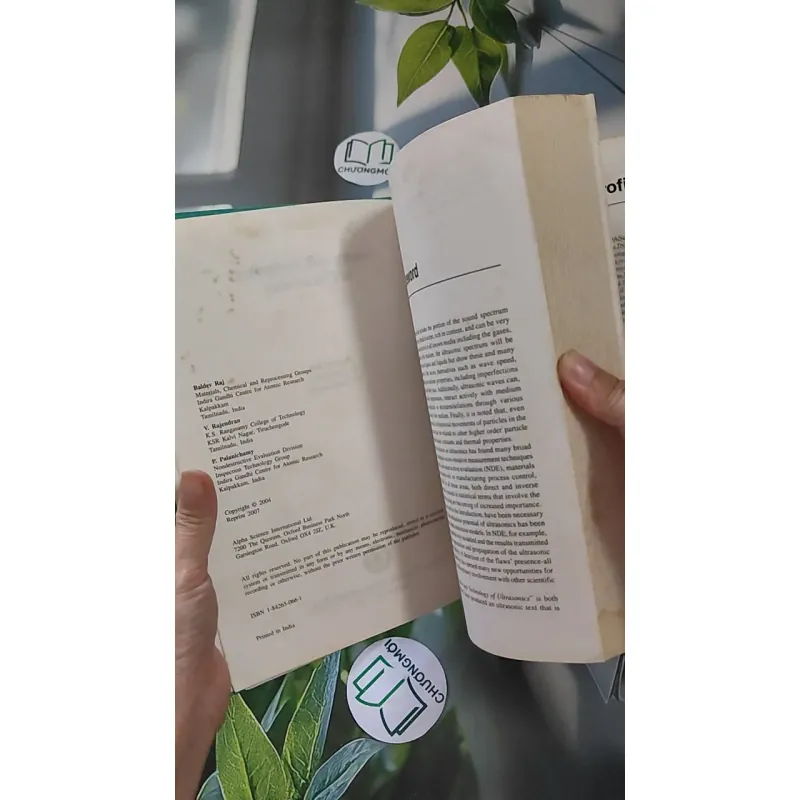 [MIỄN PHÍ BỌC SÁCH] Science And Technology Of Ultrasonics - Baldev Raj & Rajendran Palanichamy 990207