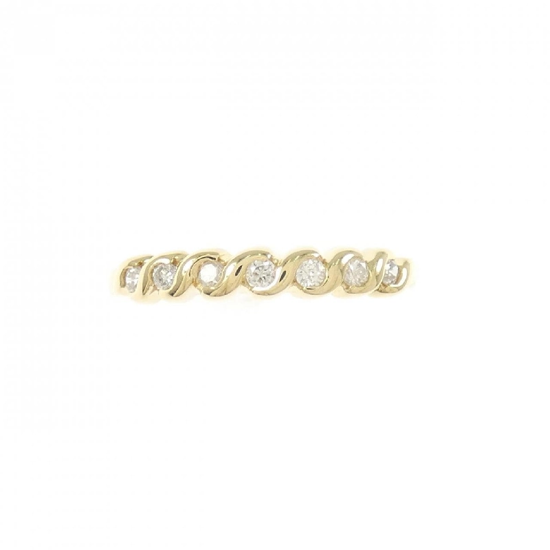 Nhẫn kim cương K18YG 0.13CT 668813