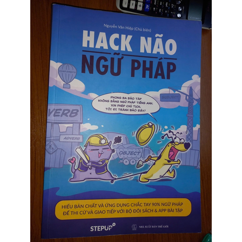 sách học từ vựng và ngữ pháp tiếng anh của nhà step up hay và thú vị, còn mới 200% 370283