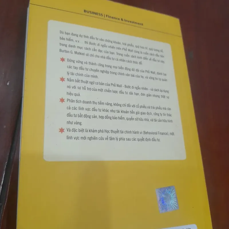 Burton G. Malkiel - BƯỚC ĐI NGẪU NHIÊN TRÊN PHỐ WALL 563922